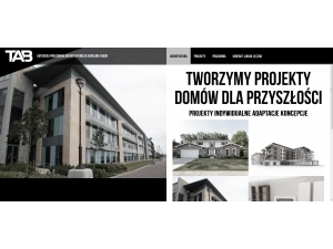 Szkice nowoczesnych domów jednorodzinnych